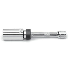 GearWrench 3929D 3/8'' Drive 6 Point 11'' Magnetic Swivel Spark Plug Socket 5/8''