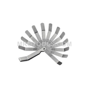 Lang 39A 12 Blade Offset Feeler Gauge 4'' Long