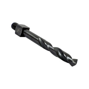 #3COLO Cobalt, Long Length 1/4-28 Threaded Shank Adapter Drills, Size: #3, NAS965-D
