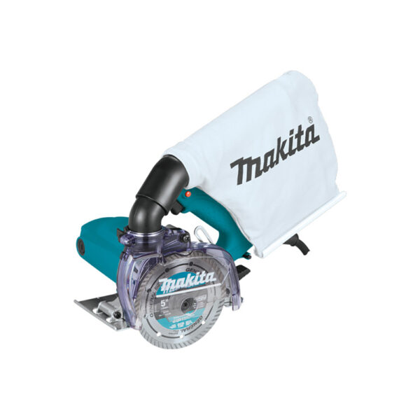 4100KB Makita Corded 5'' Dry Masonry Saw, with Dust Extraction