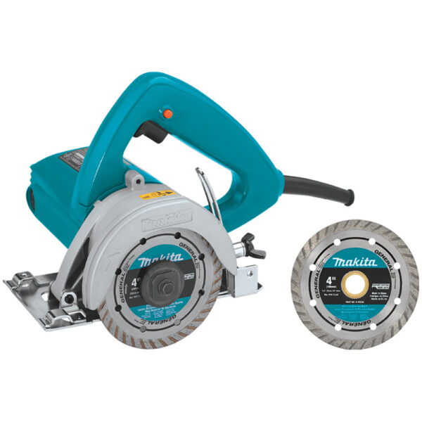 4100NHX1 Makita Corded 4-3/8'' Masonry Saw, with 4'' Diamond Blade