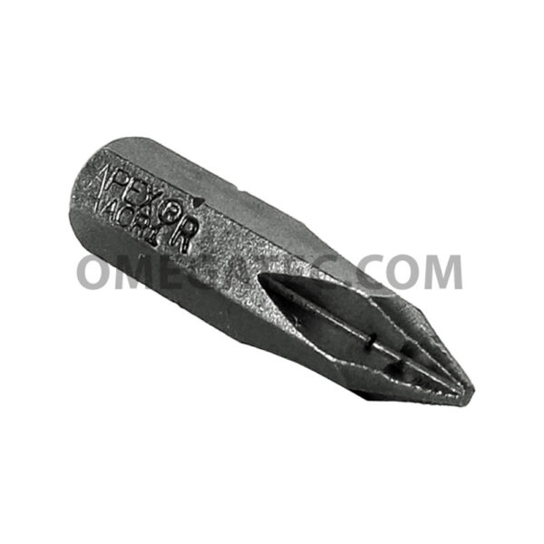 Apex 440-1-ACR1-RX #1 Phillips ACR Insert Bits, 1/4'' Hex Drive