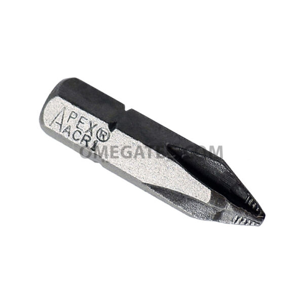 Apex 1/4'' Phillips Hex Insert Bits With ACR