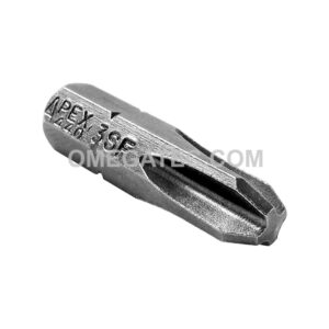 Apex 440-3-SFX #3 Sel-O-Fit Insert Bits, 1/4'' Hex Drive
