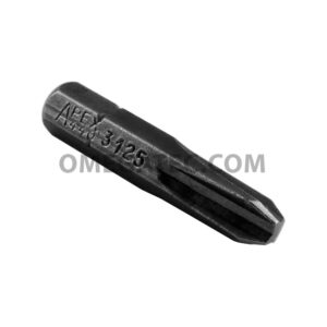 Apex 440-3125X #3 Phillips Insert Bits, 1/4'' Hex Drive