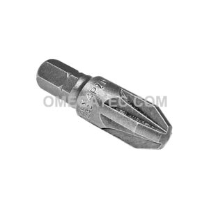 Apex 440-4-PZDX #4 Pozidriv Insert Bits, 1/4'' Hex Drive