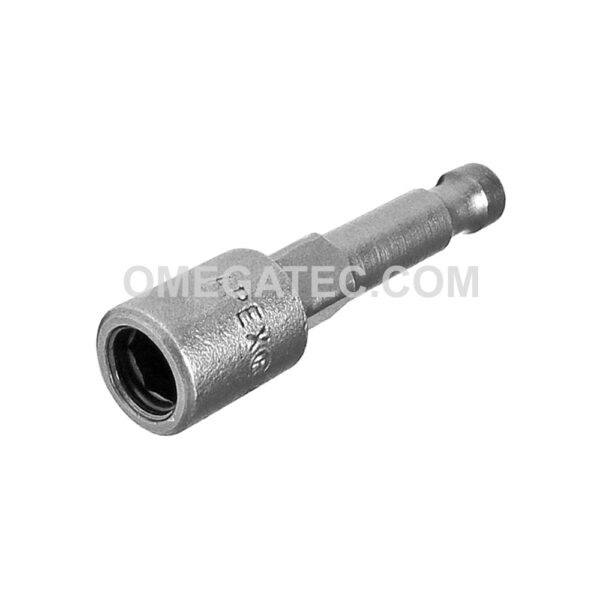 Apex 440 1/4'' Hex Insert Bit Holder, 1/4''-24 Screw Shank Threaded Drive