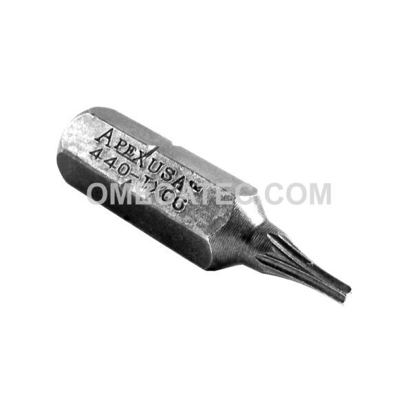 Apex 440-TX-06X T-06 Torx Insert Bits, 1/4'' Hex Drive