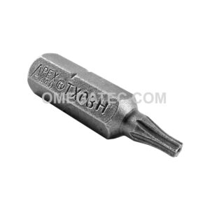 Apex 440-TX-08-H T-8-H Torx Tamper Resistant Insert Bits, 1/4'' Hex Drive
