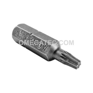 Apex 440-TX-10-W T-10 Torx Insert Bits, 1/4'' Hex Drive