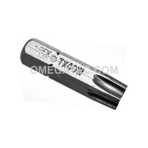 Apex 440-TX-40-W T-40 Torx Insert Bits, 1/4'' Hex Drive
