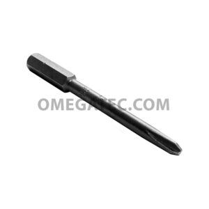 Apex 446-225T #2 Phillips Insert Bits, 1/4'' Hex Drive, Limited Clearance
