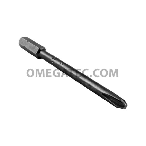 Apex 446-23T #2 Phillips Insert Bits, 1/4'' Hex Drive, Limited Clearance