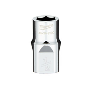 45-34-9103 Milwaukee 1/2'' Drive 11/16'' SAE 6-Point Socket with FOUR FLAT Sides