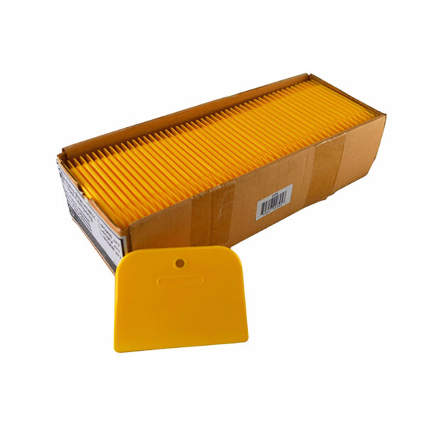 4526 Astro Pneumatic 4'' Yellow Plastic Spreaders - 100PC/box