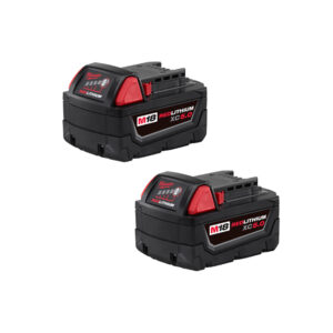 48-11-1852 Milwaukee M18 REDLITHIUM XC5.0 Extended Capacity Battery Two Pack