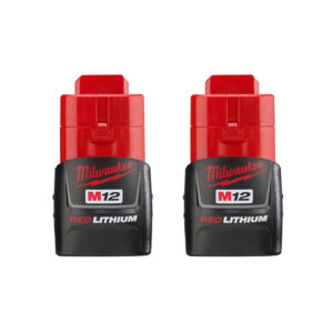 48-11-2411 Milwaukee M12 REDLITHIUM Compact Battery Two Pack
