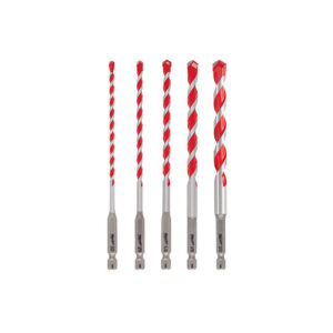 48-20-9051 Milwaukee 5pc. SHOCKWAVE Carbide Hammer Drill Bit Kit