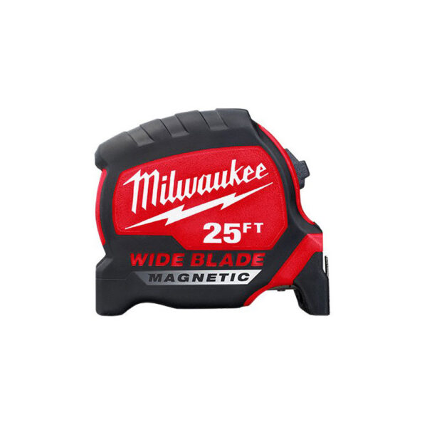 48-22-0225M Milwaukee Wide Blade Magnetic Tape Measures 25ft