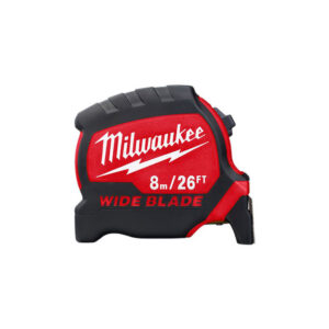 48-22-0226 Milwaukee Wide Blade Tape Measures 8m/26ft
