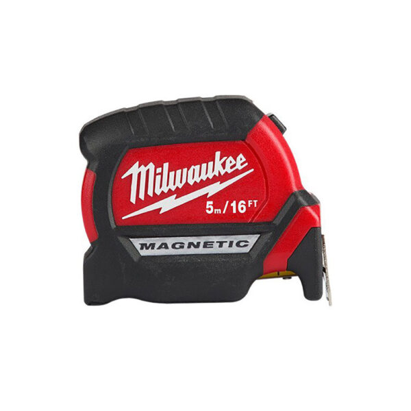 48-22-0317 Milwaukee Compact Wide Blade Magnetic Tape Measures 5m/16ft