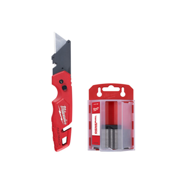 48-22-1504 Milwaukee FASTBACK Folding Utility Knife and Blades Set