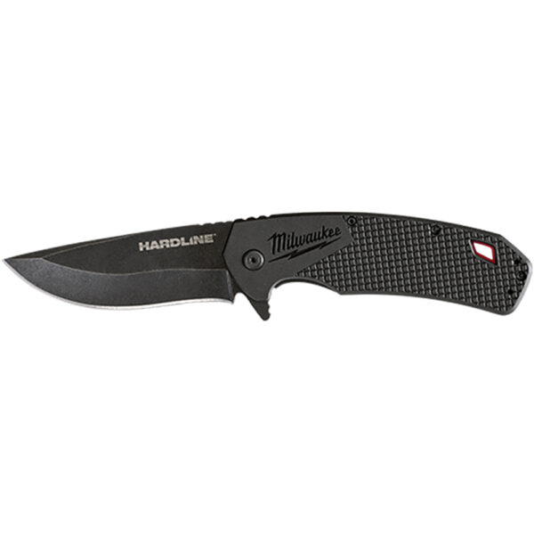 48-22-1999 Milwaukee 3.5'' HARDLINE Smooth Blade Pocket Knife