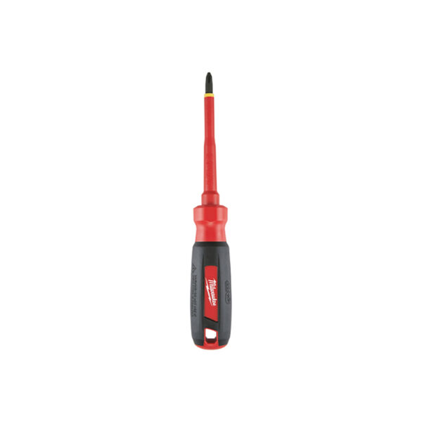 48-22-2212 Milwaukee #2 Phillips - 4'' 1000V Insulated Screwdriver
