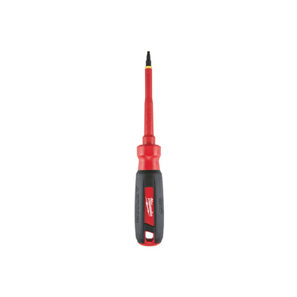 48-22-2252 Milwaukee #2 Square - 4'' 1000V Insulated Screwdriver
