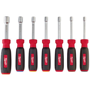 48-22-2517 Milwaukee 7 PC Magnetic HollowCore Metric Nut Driver Set