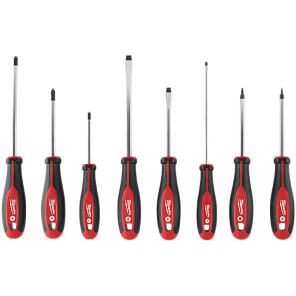 48-22-2718 Milwaukee 8pc Screwdriver Kit w/ Square