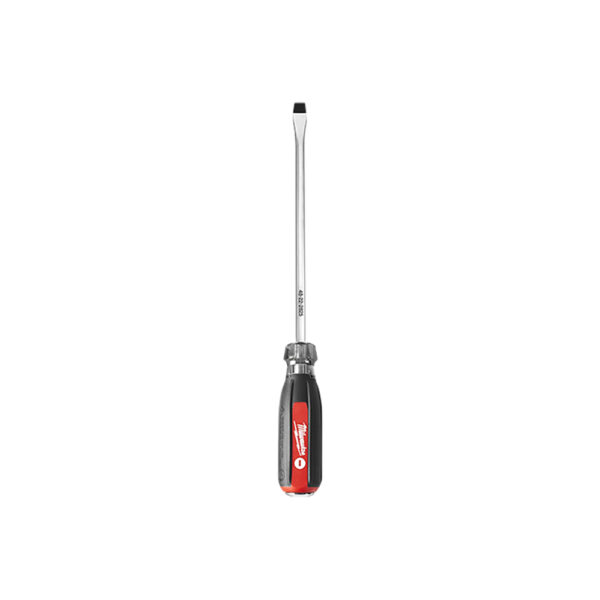 48-22-2825 Milwaukee 3/8'' Slotted - 8'' Demo Cushion Grip Screwdriver