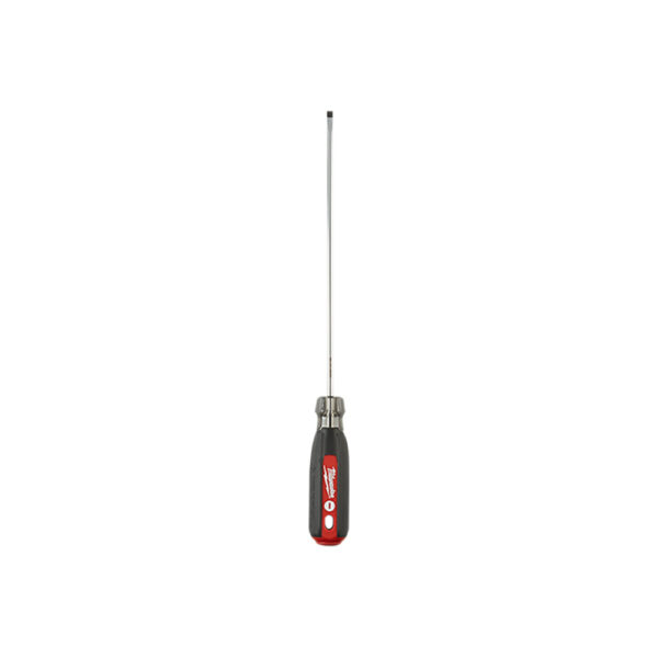 48-22-2833 Milwaukee 3/16'' Cabinet - 8'' Cushion Grip Screwdriver
