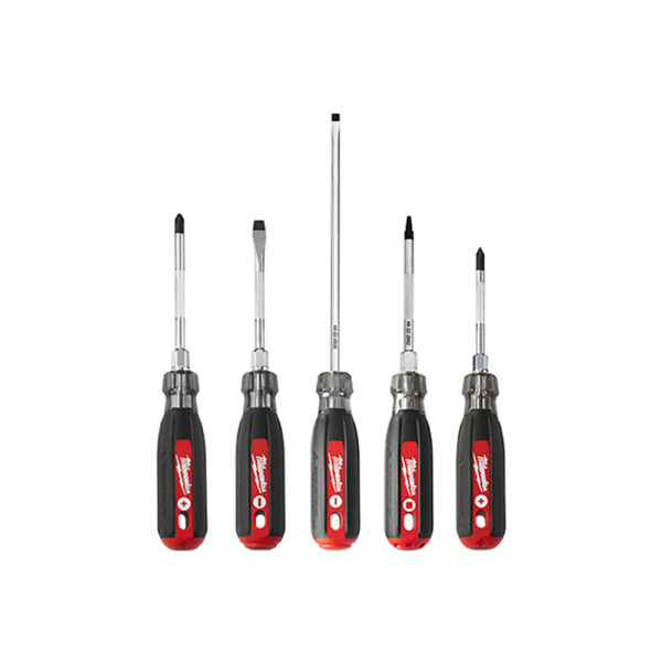48-22-2885 Milwaukee Cushion Grip Screwdriver Set (5-Piece)