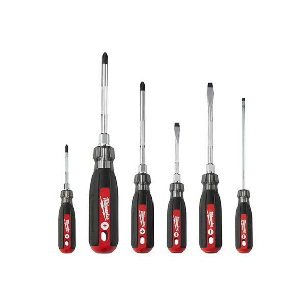 48-22-2886 Milwaukee Cushion Grip Screwdriver Kit - 6 PC