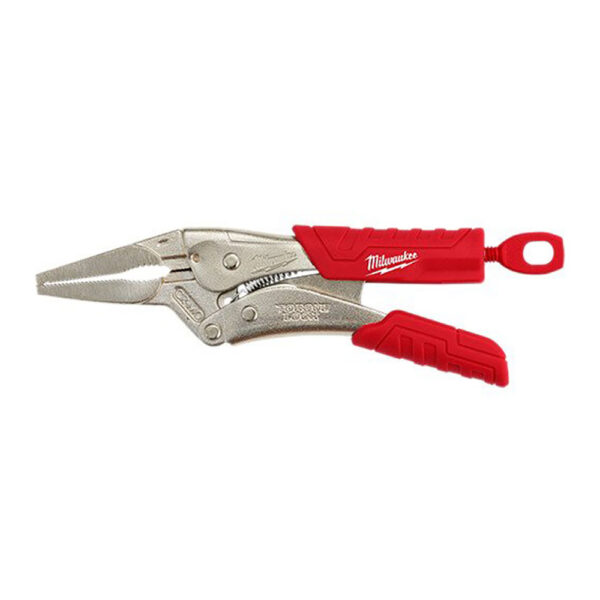 48-22-3406 Milwaukee 6" TORQUE LOCK LONG NOSE LOCKING PLIERS WITH GRIP