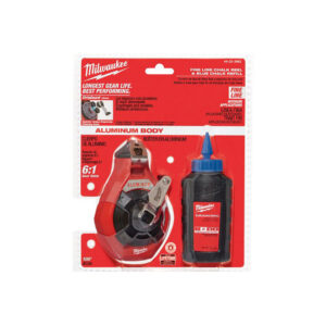 48-22-3992 Milwaukee 100' Fine Line Chalk Kit w/ Blue Chalk
