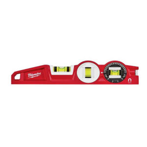 48-22-5210 Milwaukee 10'' Die cast Torpedo Level with 360 Degree Locking Vial