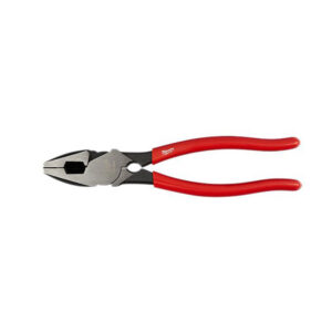 48-22-6503 Milwaukee High-Leverage Lineman's Pliers with Thread Cleaner