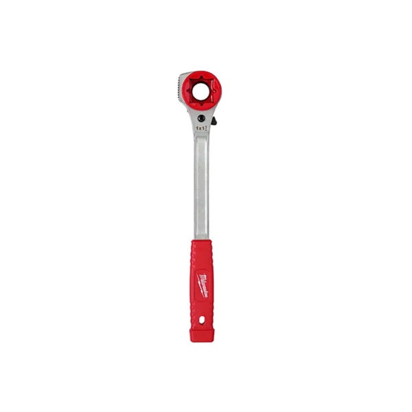 48-22-9213M Milwaukee Lineman's High Leverage Ratcheting Wrench w/ Milled Strike Face