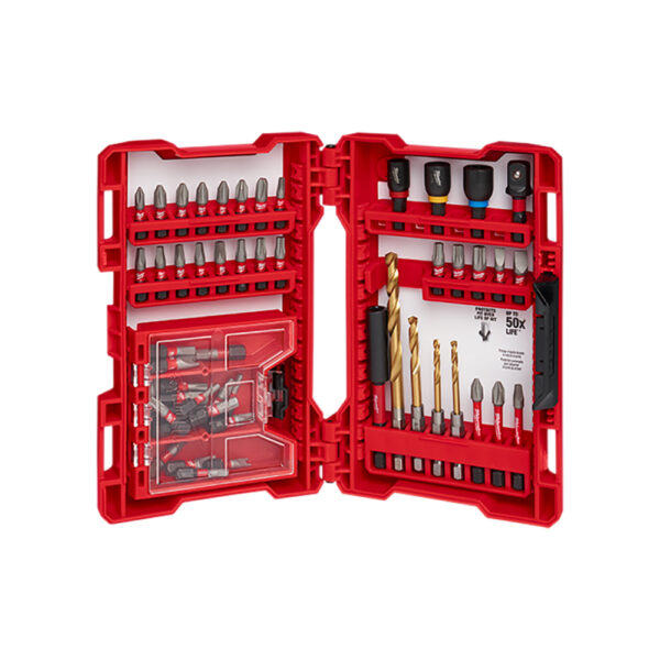 48-32-4025 Milwaukee SHOCKWAVE Electrician's Impact Driver Bit 52PC Set