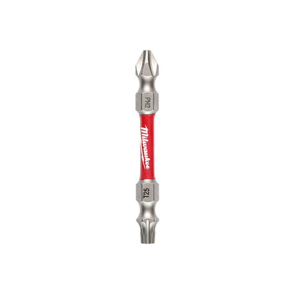 48-32-4312 Milwaukee SHOCKWAVE PH2/T25 Impact Double Ended Bit