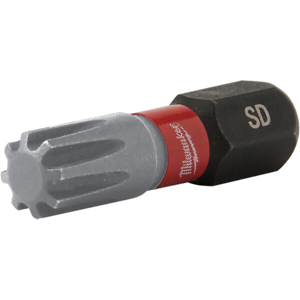 48-32-4448 Milwaukee SHOCKWAVE 1'' Insert Bits for HeadLOK Wood Screws 2PK