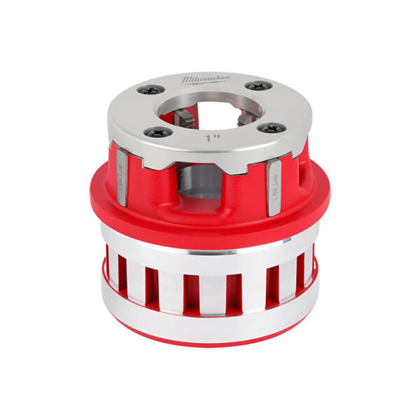 48-36-1009 Milwaukee 1'' High Speed NPT Portable Pipe Threading Forged Aluminum Die Head
