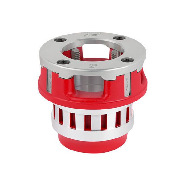 48-36-1012 Milwaukee 2'' High Speed NPT Portable Pipe Threading Forged Aluminum Die Head