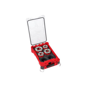 48-36-1063 Milwaukee Compact 1/2''-1-1/4'' ALLOY NPT Portable Pipe Threading Forged Aluminum Die Head Kit