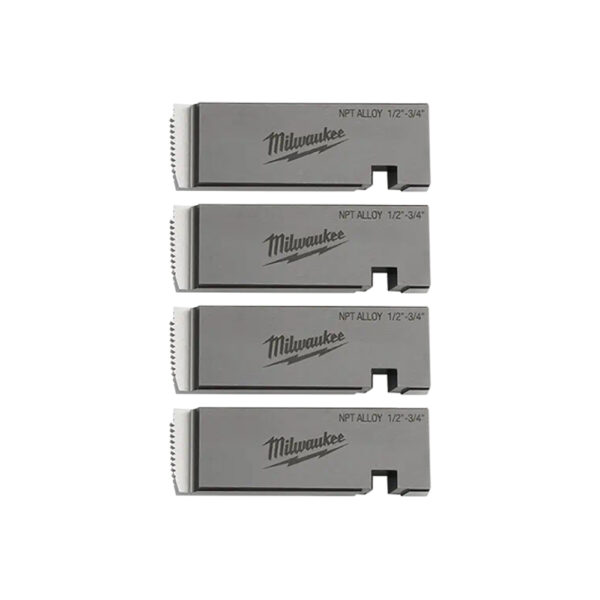 48-36-1201 Milwaukee 1/2'' - 3/4'' Alloy Universal Pipe Threading Dies