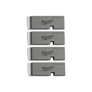 48-36-1202 Milwaukee 1'' - 2'' Alloy Universal Pipe Threading Dies