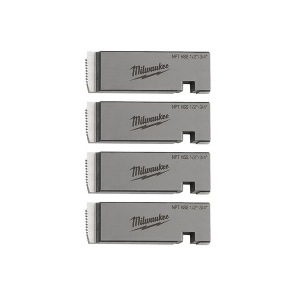 48-36-1205 Milwaukee 1/2'' - 3/4'' High Speed for Stainless Universal Pipe Threading Dies