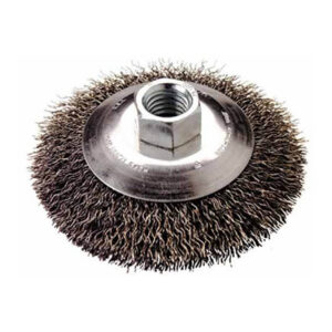 48-52-1325 Milwaukee 4'' Bevel Crimped Brush - Carbon Steel